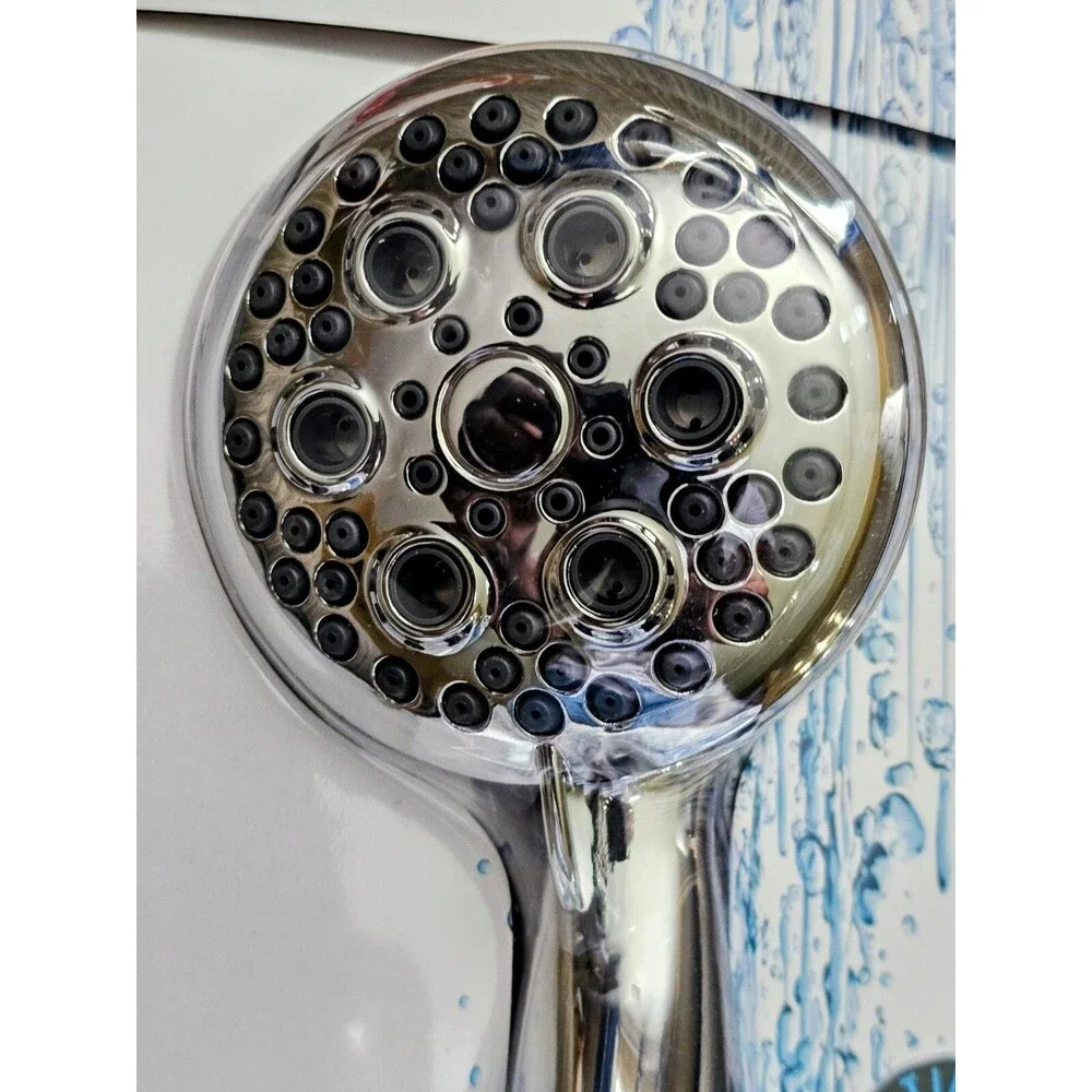Delta5-Spray Wall Mount Handheld Shower Head 1.75 GPM in Chrome - 54434-18-PK